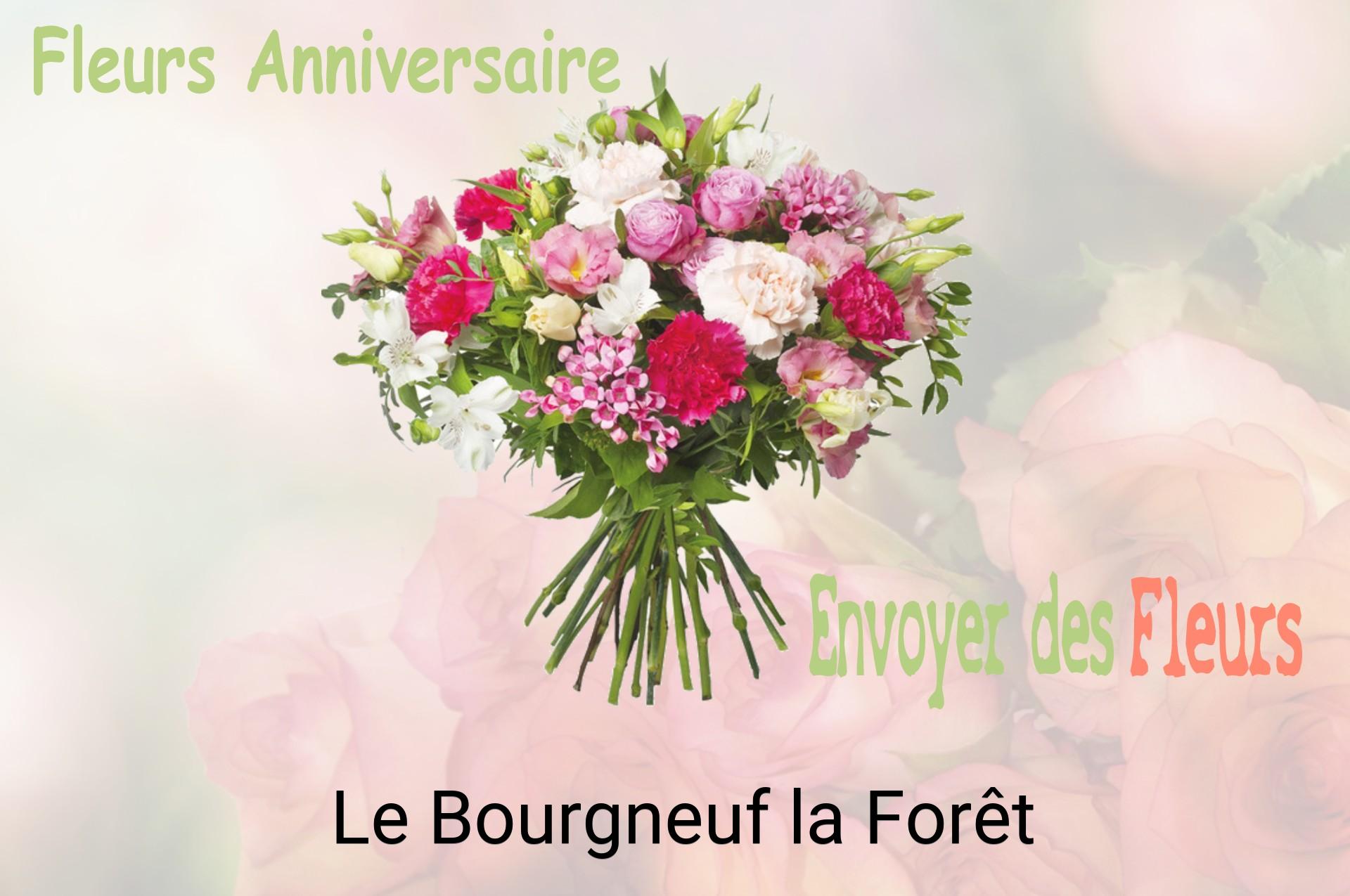 Bouquet de fleurs d’anniversaire livré à Le Bourgneuf-la-Forêt